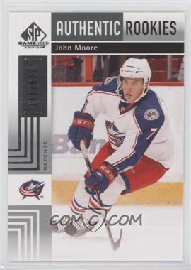2011-12 SP Game Used Edition - [Base] #143 - Authentic Rookies - John Moore /699