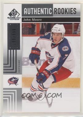 2011-12 SP Game Used Edition - [Base] #143 - Authentic Rookies - John Moore /699