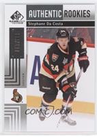 Authentic Rookies - Stephane Da Costa #/699