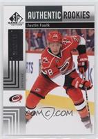 Authentic Rookies - Justin Faulk #/699