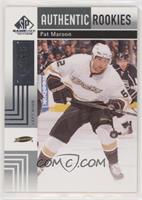 Authentic Rookies - Pat Maroon #/699