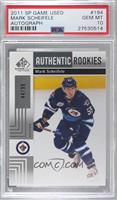 Authentic Rookies - Mark Scheifele [PSA 10 GEM MT] #/99