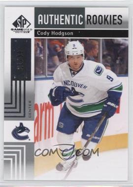 2011-12 SP Game Used Edition - [Base] #197 - Authentic Rookies - Cody Hodgson /99