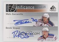 Mats Zuccarello, Derek Stepan #/25