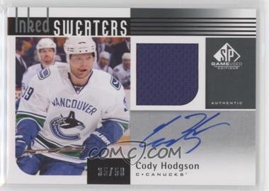 2011-12 SP Game Used Edition - Inked Sweaters #IS-CH - Cody Hodgson /50