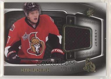 2011-12 SPx - [Base] #164 - SPx Rookie Jerseys - David Rundblad /799