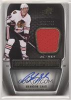 SPx Auto Rookie Jerseys - Brandon Saad #/799