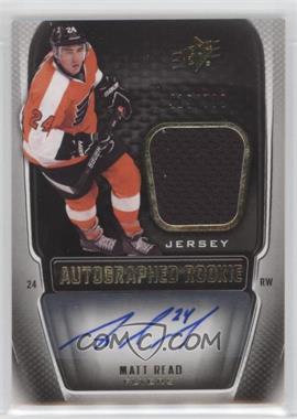 2011-12 SPx - [Base] #192 - SPx Auto Rookie Jerseys - Matt Read /799