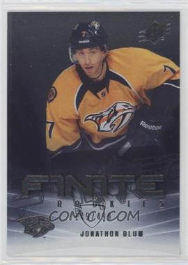 2011-12 SPx - Finite Rookies #F12 - Jonathon Blum /499