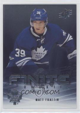 2011-12 SPx - Finite Rookies #F22 - Matt Frattin /249