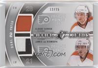 James van Riemsdyk, Claude Giroux #/15