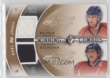 2011-12 SPx - Winning Combos #WC-OG - Mike Green, Alexander Ovechkin