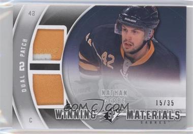 2011-12 SPx - Winning Materials - Dual Patch #WM-NG - Nathan Gerbe /35