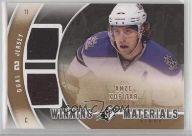 2011-12 SPx - Winning Materials #WM-AK - Anze Kopitar