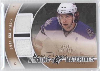 2011-12 SPx - Winning Materials #WM-AK - Anze Kopitar