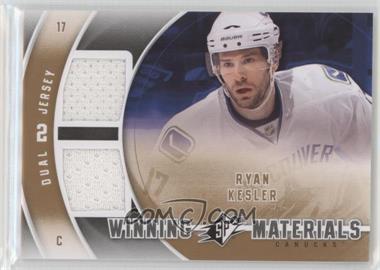 2011-12 SPx - Winning Materials #WM-RK - Ryan Kesler