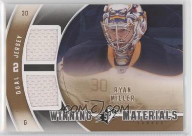 2011-12 SPx - Winning Materials #WM-RM - Ryan Miller