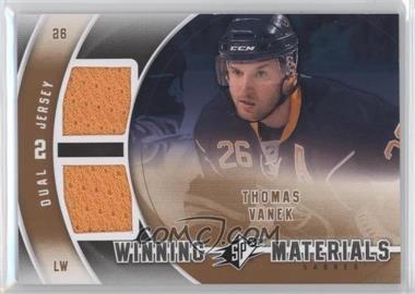 2011-12 SPx - Winning Materials #WM-TV  - Thomas Vanek