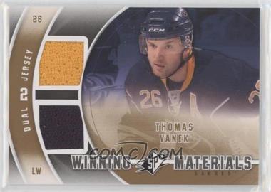 2011-12 SPx - Winning Materials #WM-TV  - Thomas Vanek