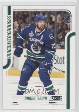 2011-12 Score - [Base] - Glossy #441 - Daniel Sedin