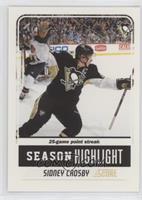 Season Highlights - Sidney Crosby