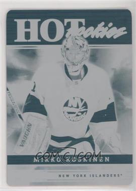 2011-12 Score - [Base] - Printing Plate Cyan #520 - Hot Rookies - Mikko Koskinen /1