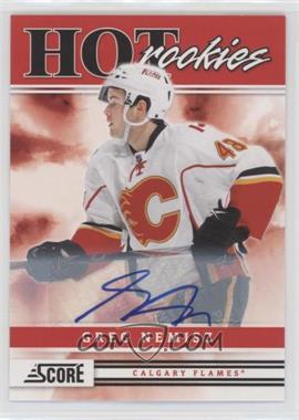 2011-12 Score - [Base] - Signatures #503 - Hot Rookies - Greg Nemisz