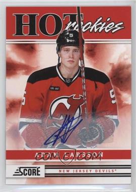 2011-12 Score - [Base] - Signatures #562 - Hot Rookies - Adam Larsson