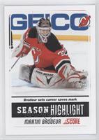 Season Highlights - Martin Brodeur