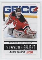 Season Highlights - Martin Brodeur