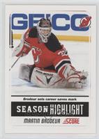 Season Highlights - Martin Brodeur