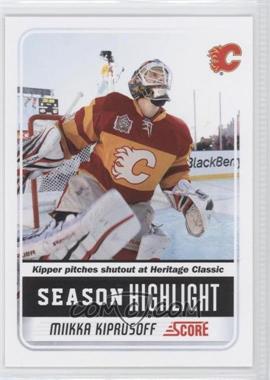 2011-12 Score - [Base] #23 - Season Highlights - Miikka Kiprusoff