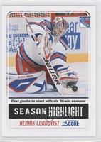 Season Highlights - Henrik Lundqvist