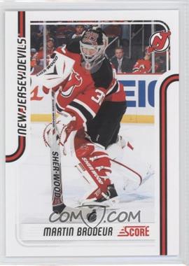 2011-12 Score - [Base] #289 - Martin Brodeur