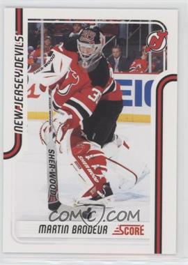 2011-12 Score - [Base] #289 - Martin Brodeur