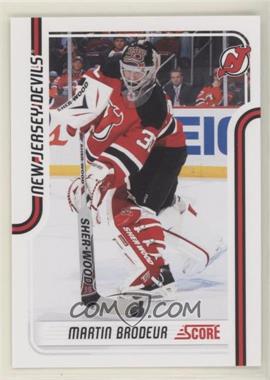 2011-12 Score - [Base] #289 - Martin Brodeur