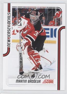 2011-12 Score - [Base] #289 - Martin Brodeur