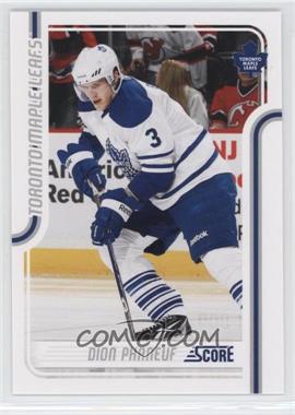 2011-12 Score - [Base] #436 - Dion Phaneuf