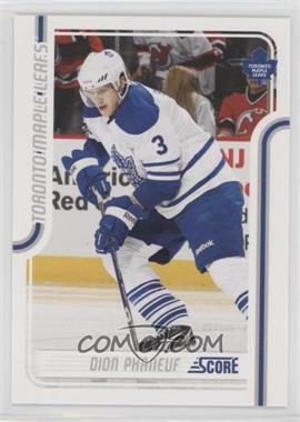 2011-12 Score - [Base] #436 - Dion Phaneuf