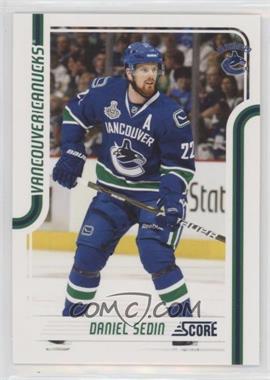 2011-12 Score - [Base] #441 - Daniel Sedin