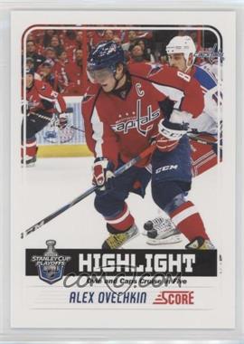 2011-12 Score - [Base] #488 - Playoffs Highlight - Alex Ovechkin