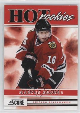 2011-12 Score - [Base] #504 - Hot Rookies - Marcus Kruger