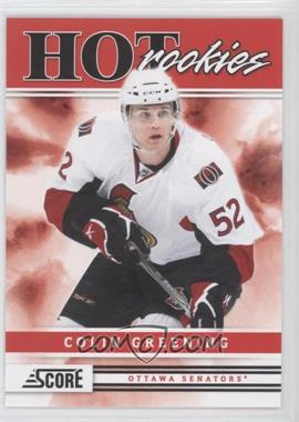 2011-12 Score - [Base] #523 - Hot Rookies - Colin Greening