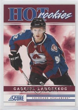 2011-12 Score - [Base] #553 - Hot Rookies - Gabriel Landeskog
