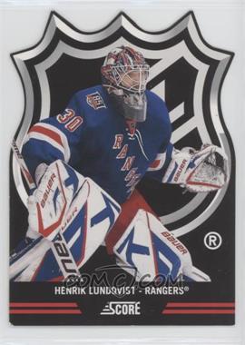 2011-12 Score - NHL Shield Die-Cut #2 - Henrik Lundqvist [EX to NM]