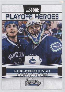 2011-12 Score - Playoff Heroes #10 - Roberto Luongo