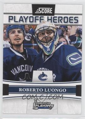 2011-12 Score - Playoff Heroes #10 - Roberto Luongo