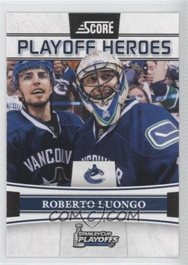2011-12 Score - Playoff Heroes #10 - Roberto Luongo
