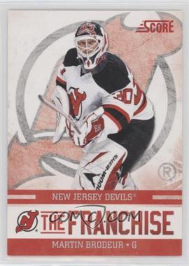 2011-12 Score - The Franchise #18 - Martin Brodeur