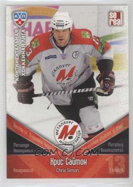 2011-12 Sereal KHL Season 4 - Metallurg Novokuznetsk #MNK 026 - Chris Simon